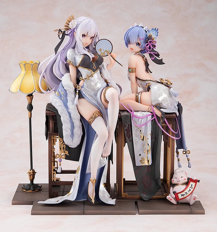 KADOKAWA Emilia Scale Figure Re:ZERO Traditional Chinese Dress