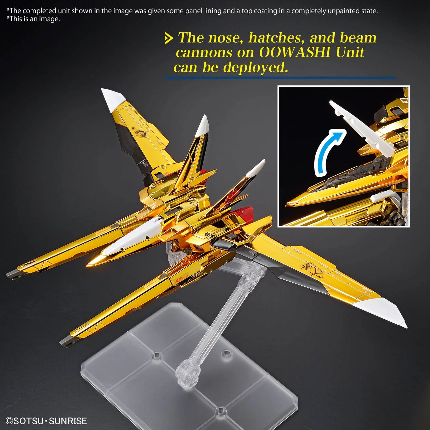 RG 1/144 Akatsuki Gundam Oowashi Unit Model Kit