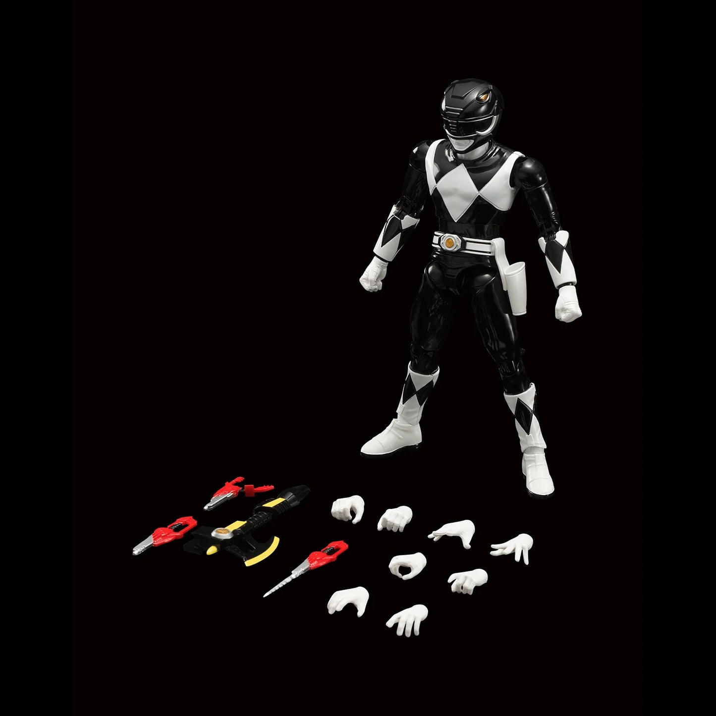 Flame Toys Furai Model Black Ranger Plastic Model Kit