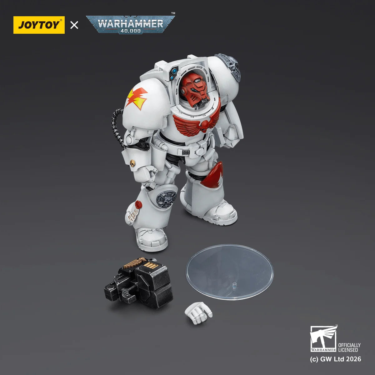 White Scars Terminator 2 with Power Fist and Storm Bolter