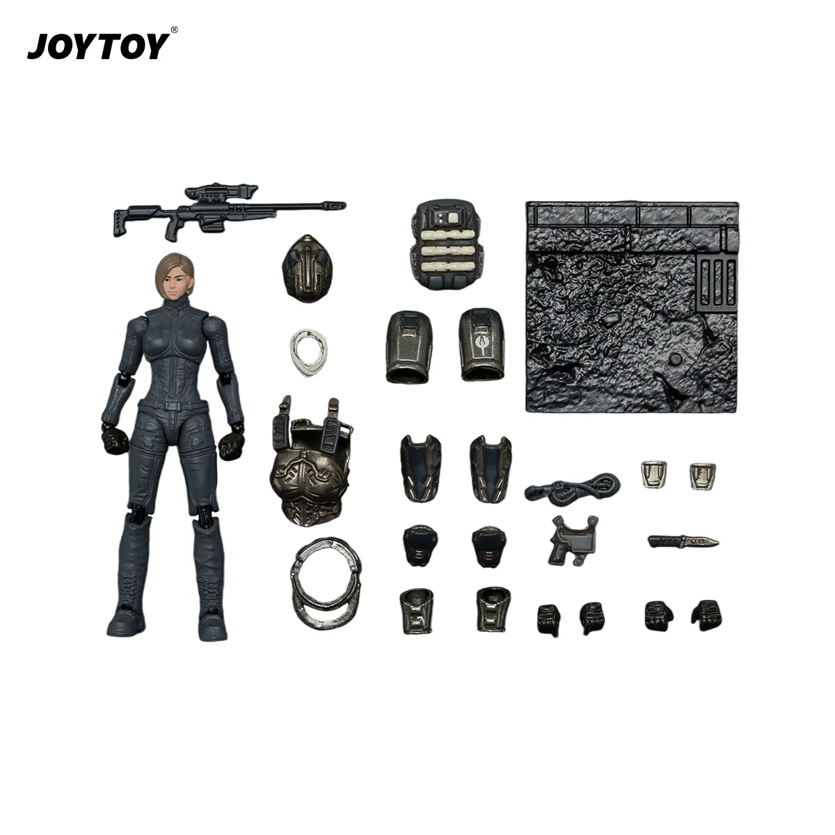 JOYTOY Steel Ride Corps Scout Mist Articulated Action Figure