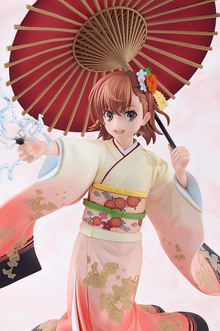 KADOKAWA Mikoto Misaka Furisode Kimono Scale Figure