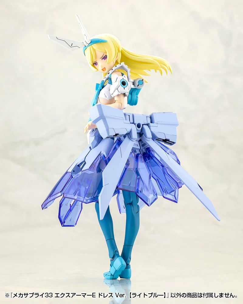 Kotobukiya M.S.G Expansion Armor Type E Dress Ver. Light Blue Model Kit