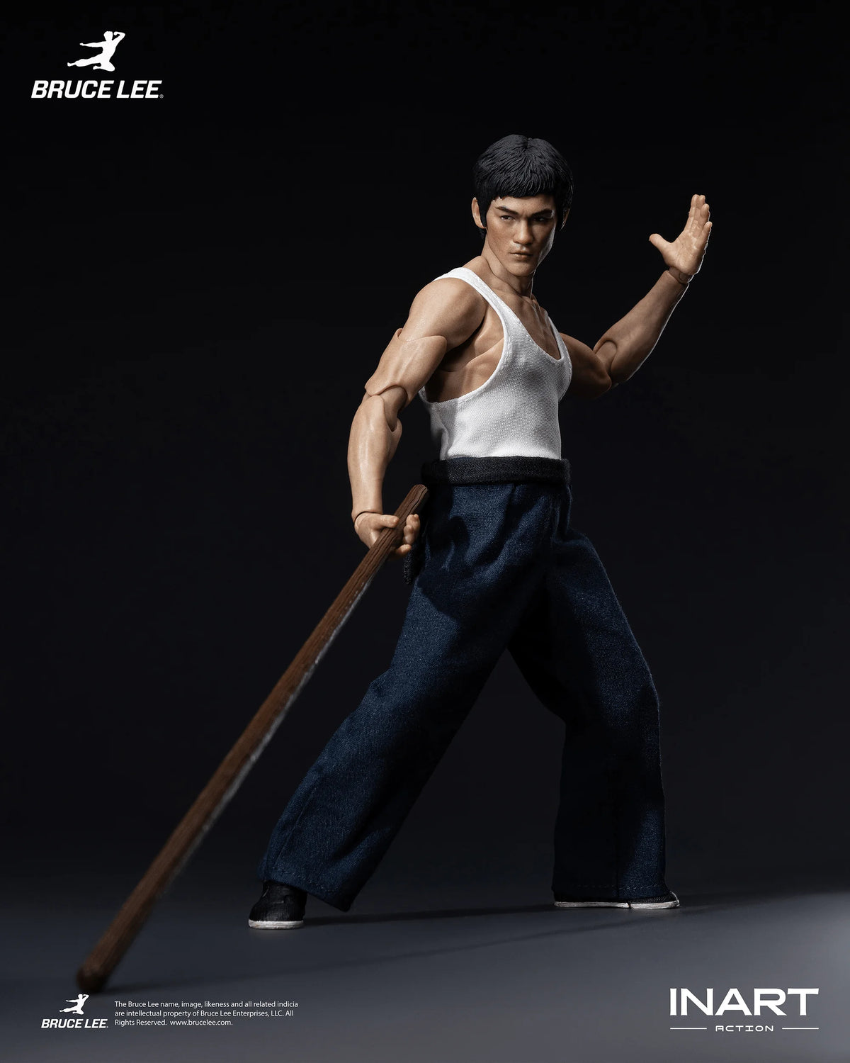 INART - Bruce Lee (Kung Fu Outfit) 1/12 Collectible Figure