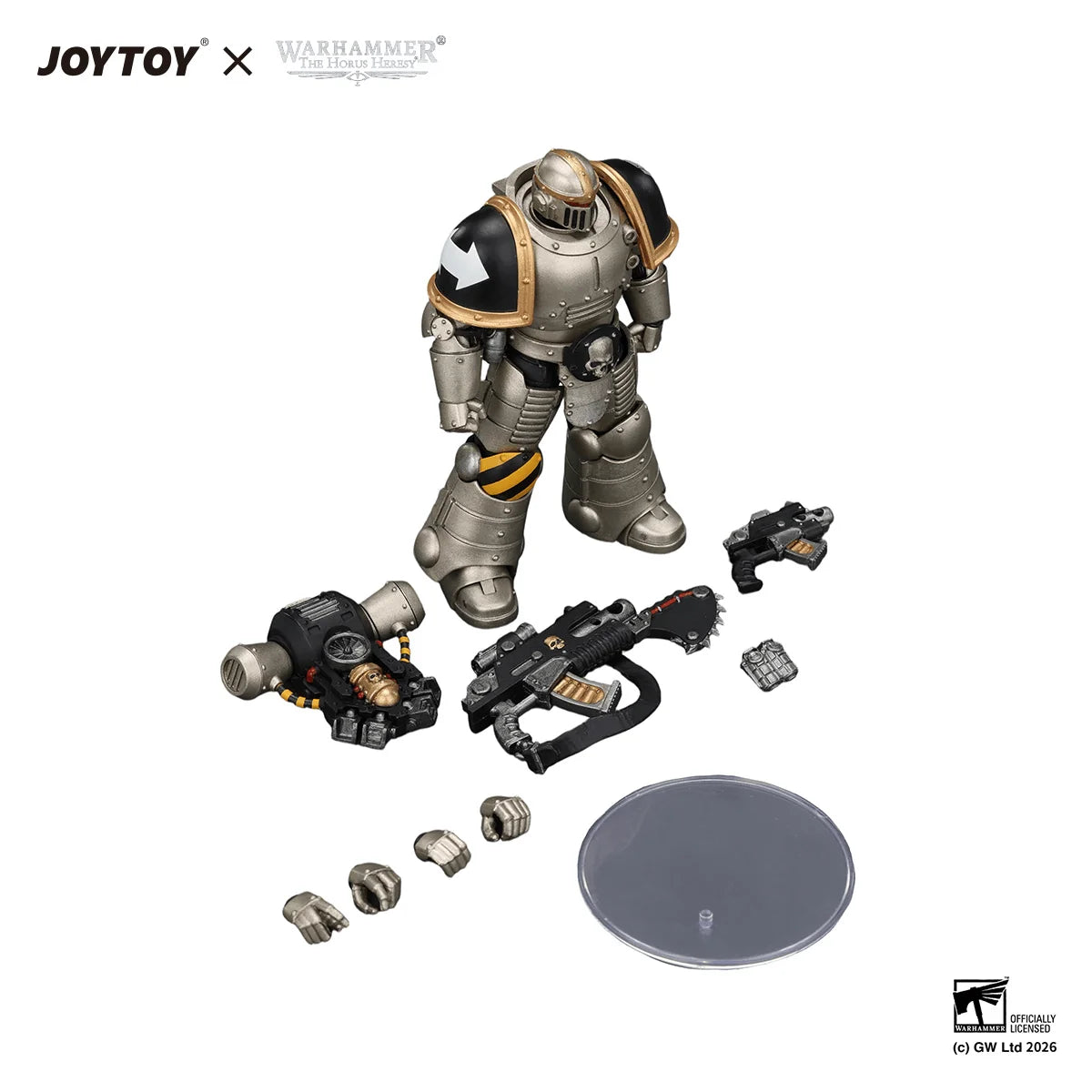 Iron Warriors MkII Legionary3 with Bolter and Bolt Pistol