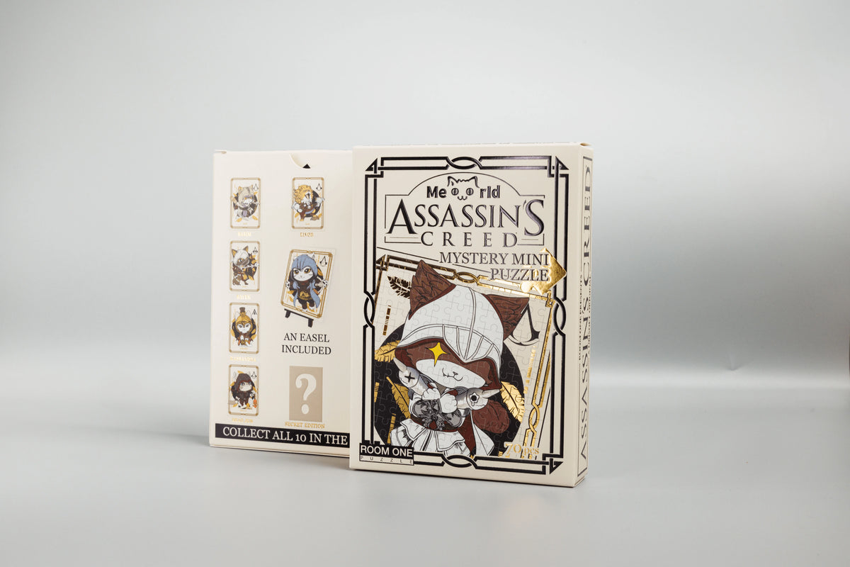 Assassin’s Creed Meoworld Mystery Mini Puzzle (Box of 8)