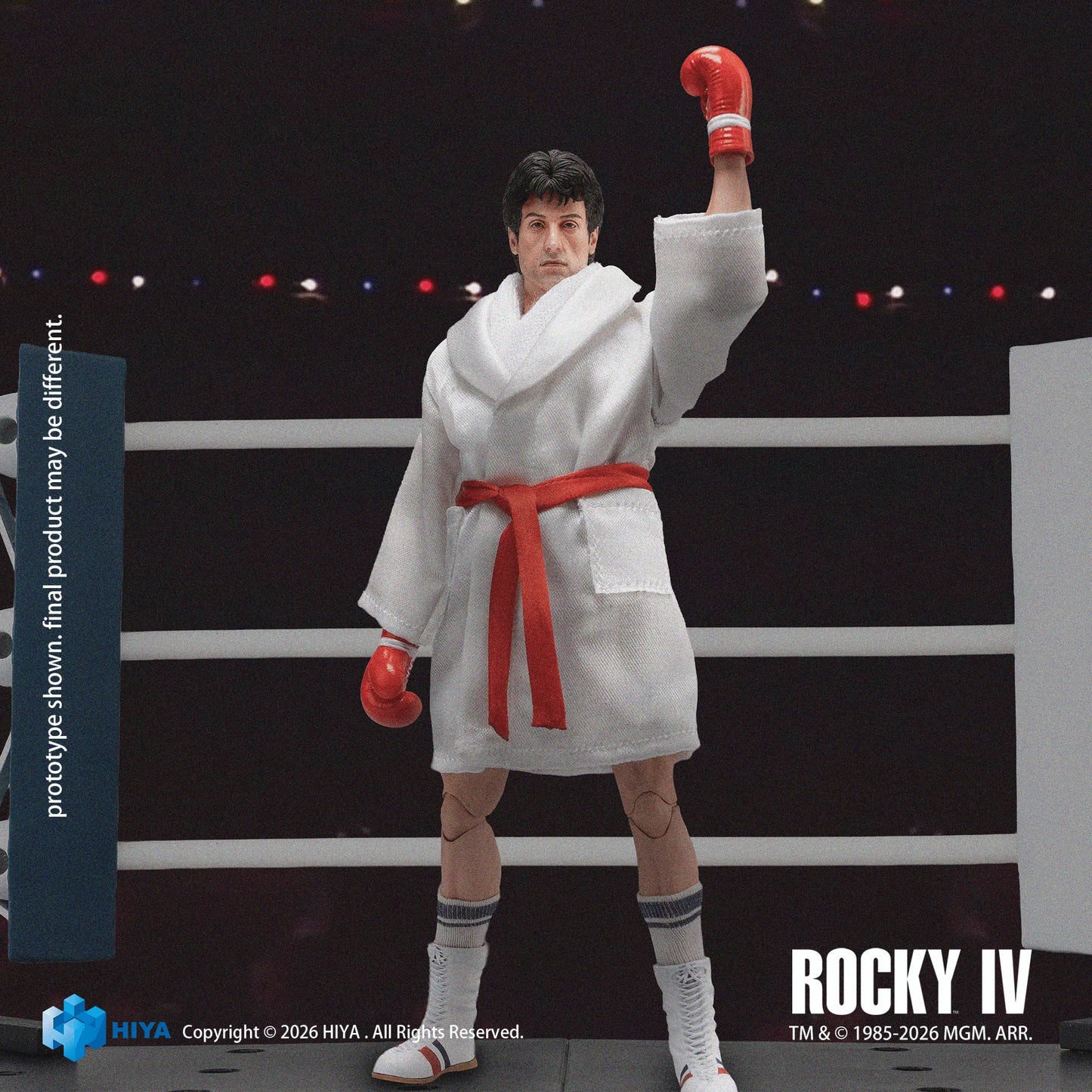 HIYA Toys Exquisite Super Series Rocky IV Rocky Boxer 1/12 Scale Action Figure