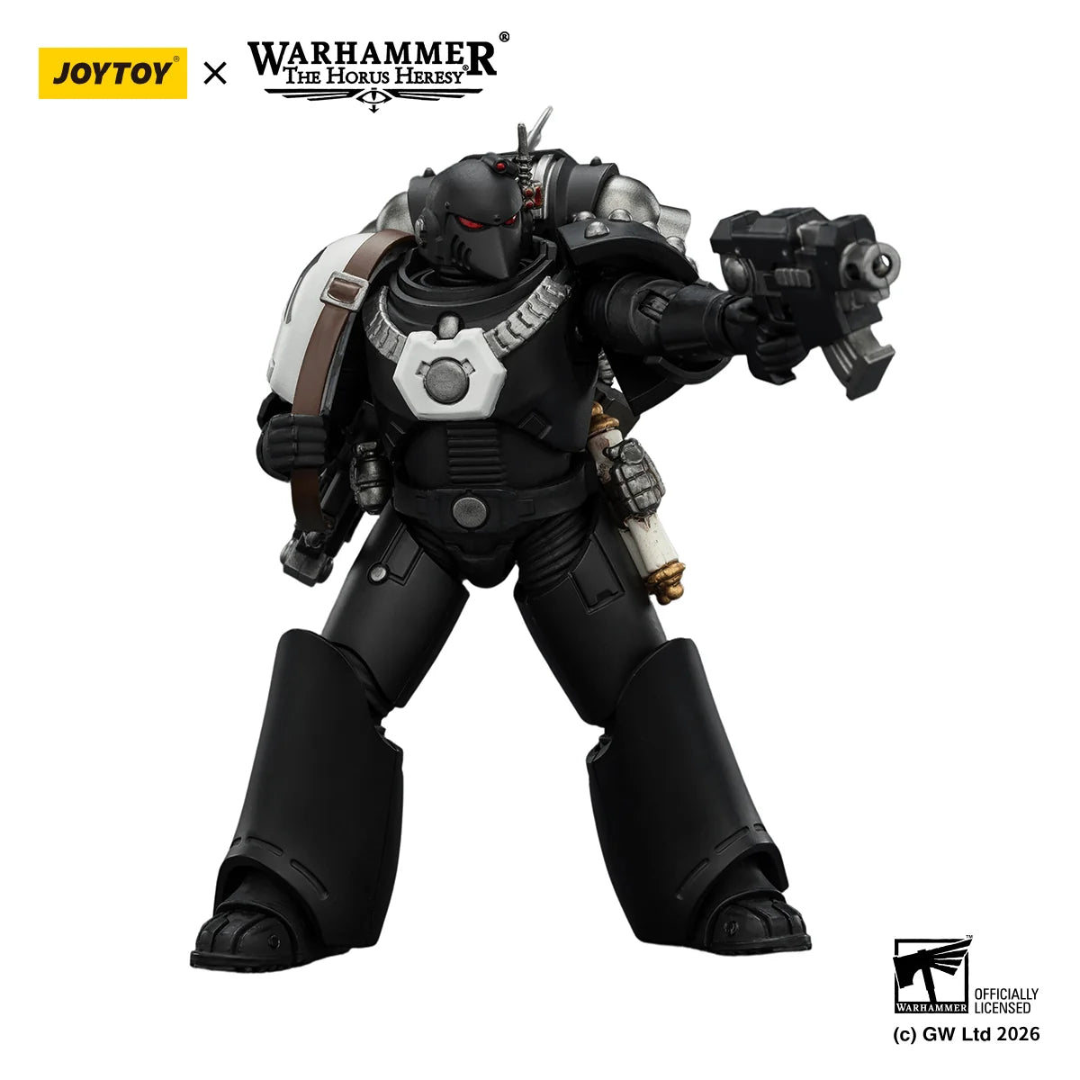 Raven Guard MkVI Tactical Sergeant with Power Sword, Bolter and Plasma Pistol