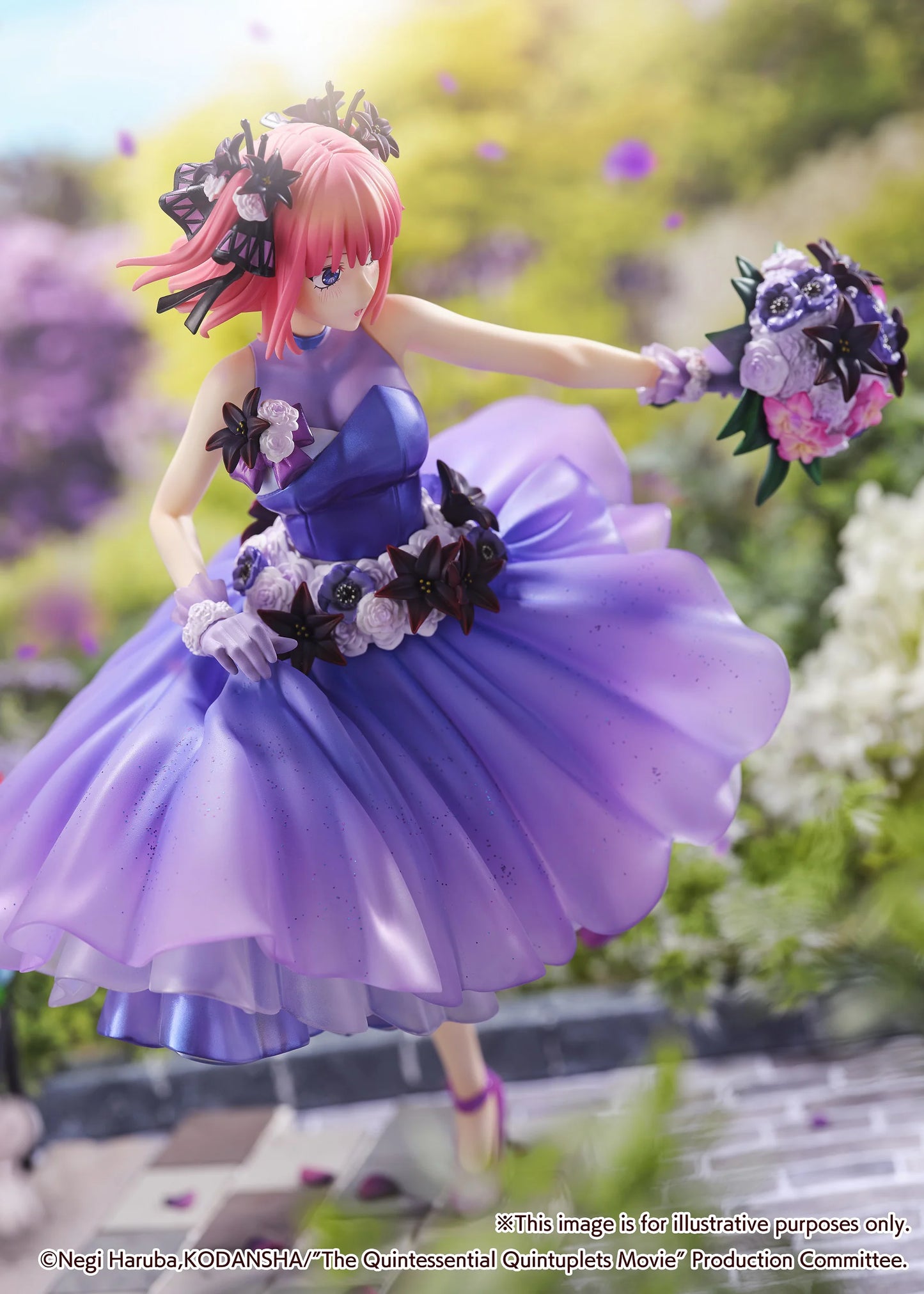 eStream Nino Nakano Floral Dress Scale Figure
