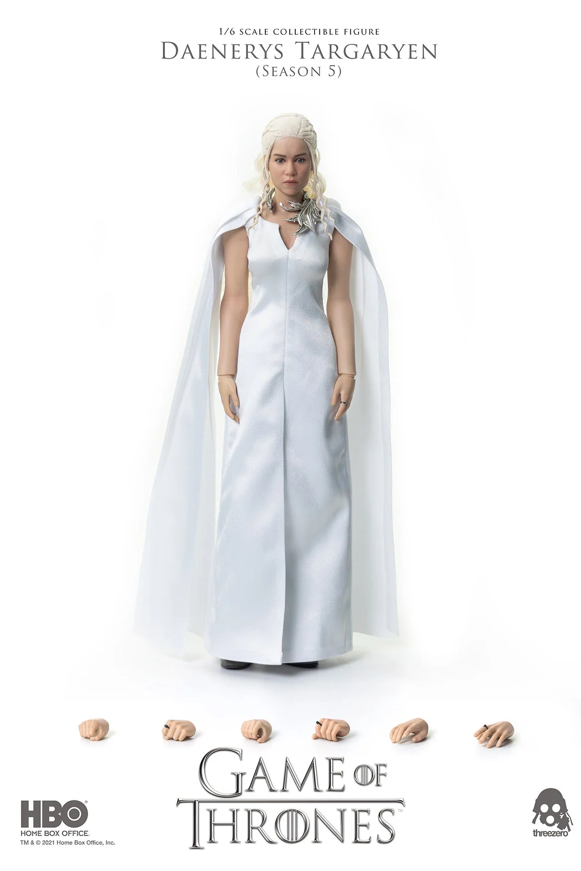 threezero SiXTH Daenerys Targaryen Game of Thrones 1/6 Scale Figure