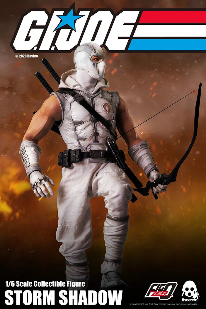 Threezero Figzero G.I. Joe Storm Shadow 1/6 Scale Collectible Figure