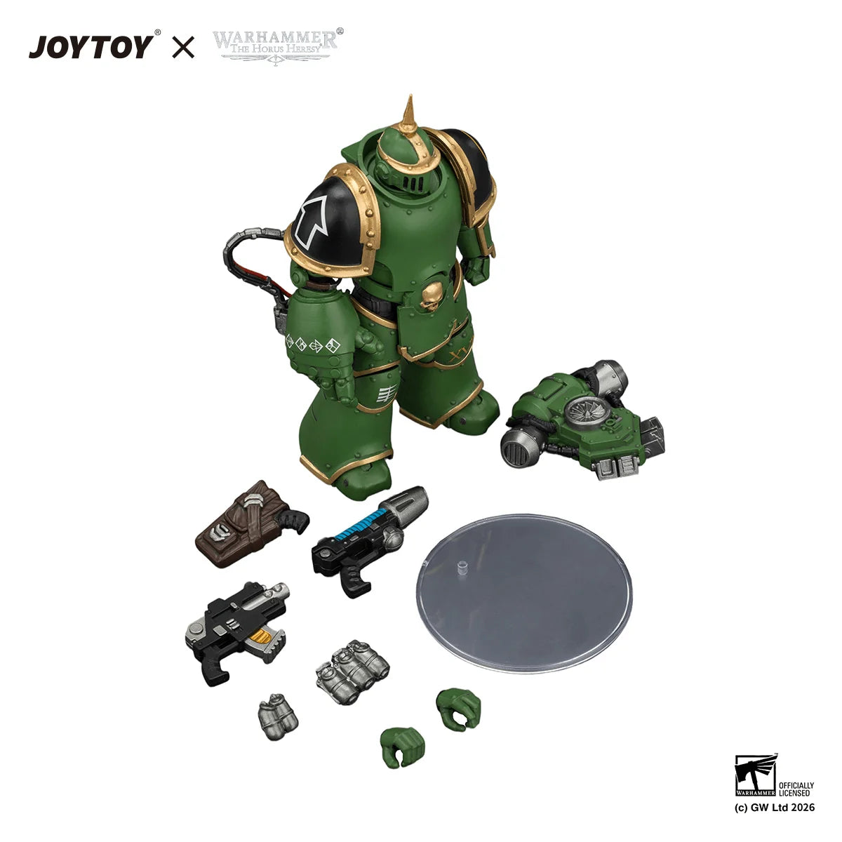 Salamanders MK III Tactical Legionary with Plasma Pistol and Bolt Pistol
