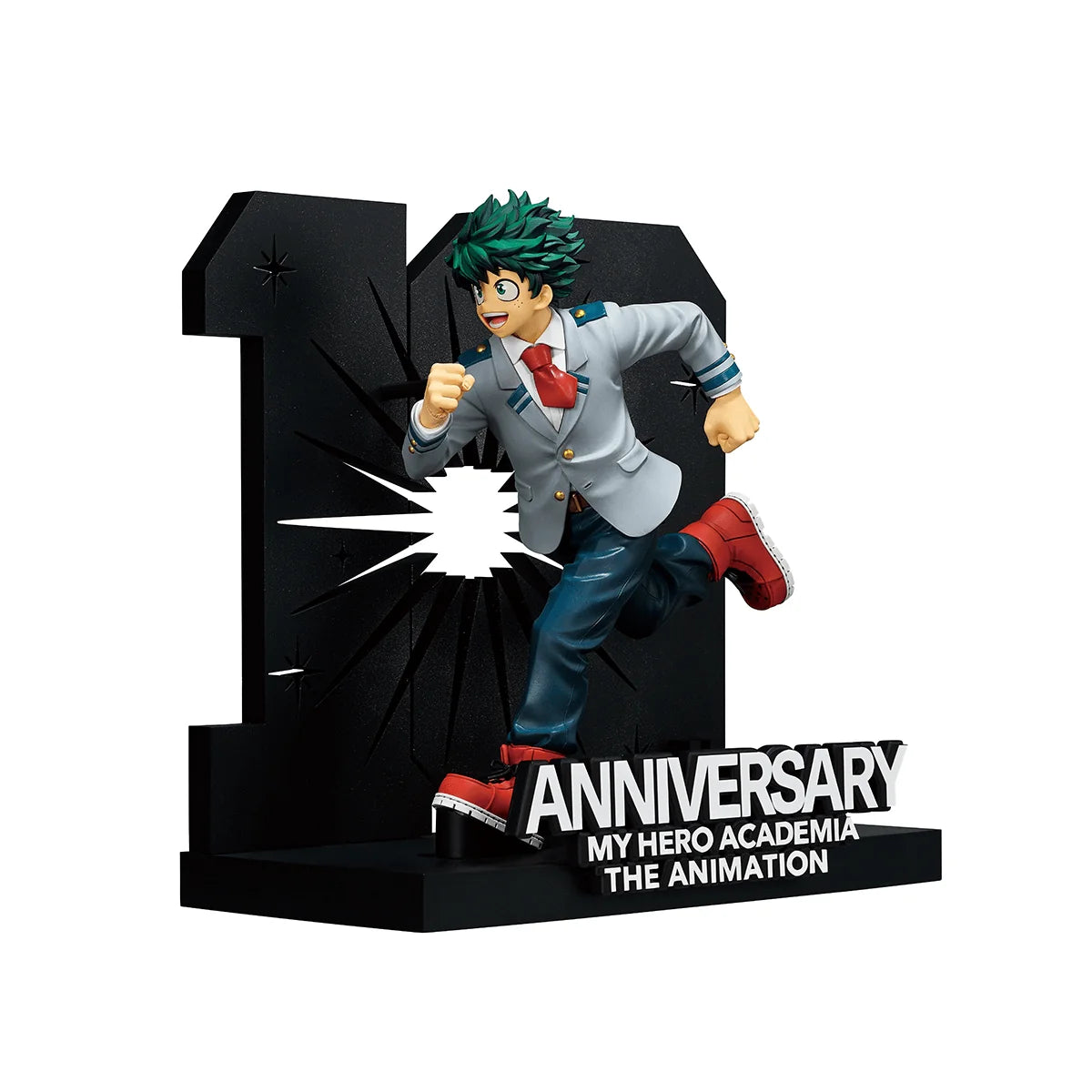 Bandai Spirits Ichibansho Izuku Midoriya 10th Anniversary Statue