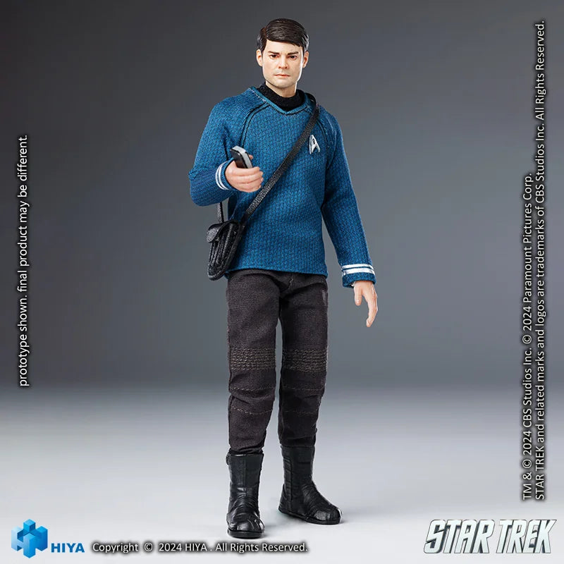 HIYA TOYS Exquisite Super Series 1/12 Dr. McCoy Action Figure Star Trek 2009