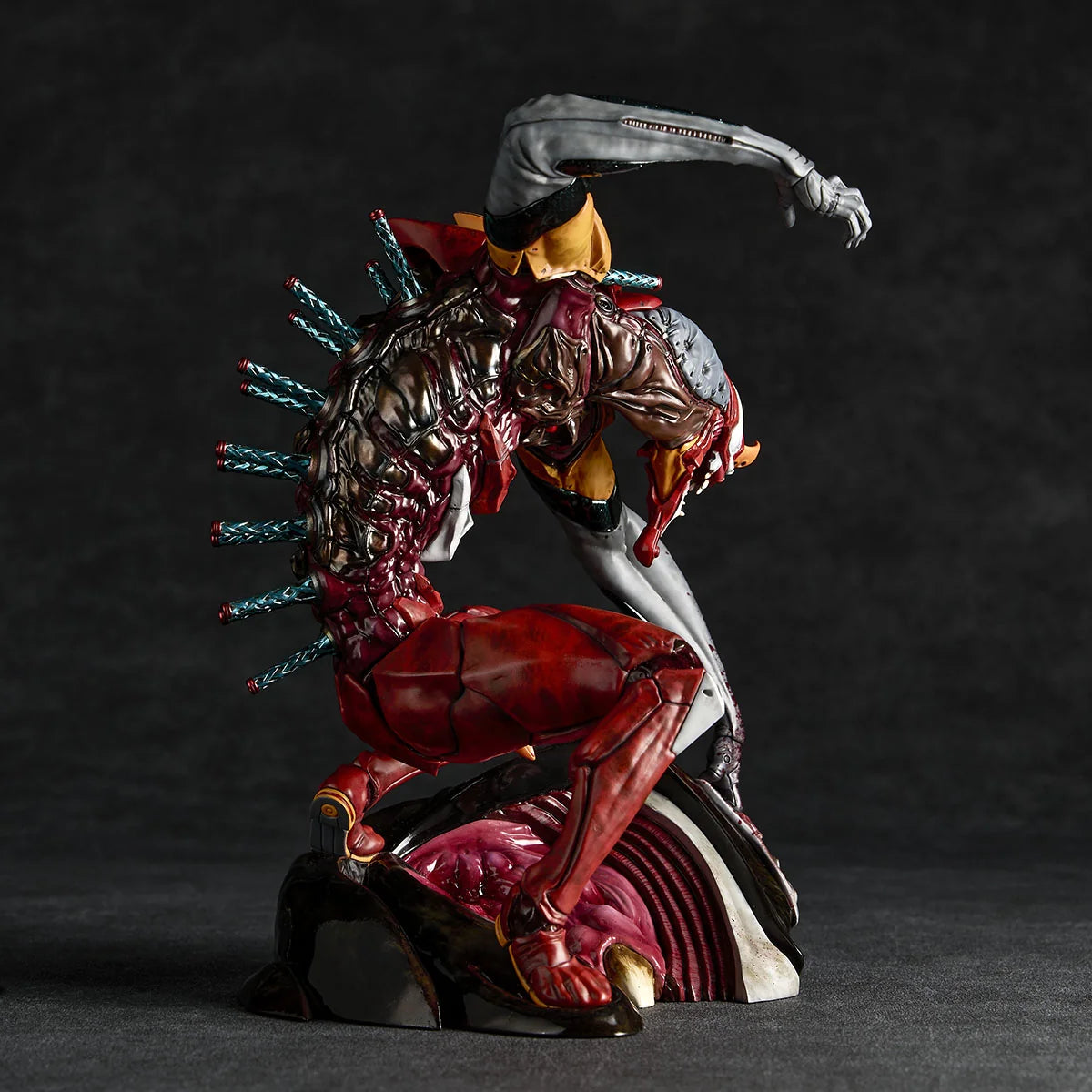 SCULPTURE WORKS Evangelion Unit 2 Beast Transformation 2nd Form The Beast Geofront Blood Battle Beige Color Ver.