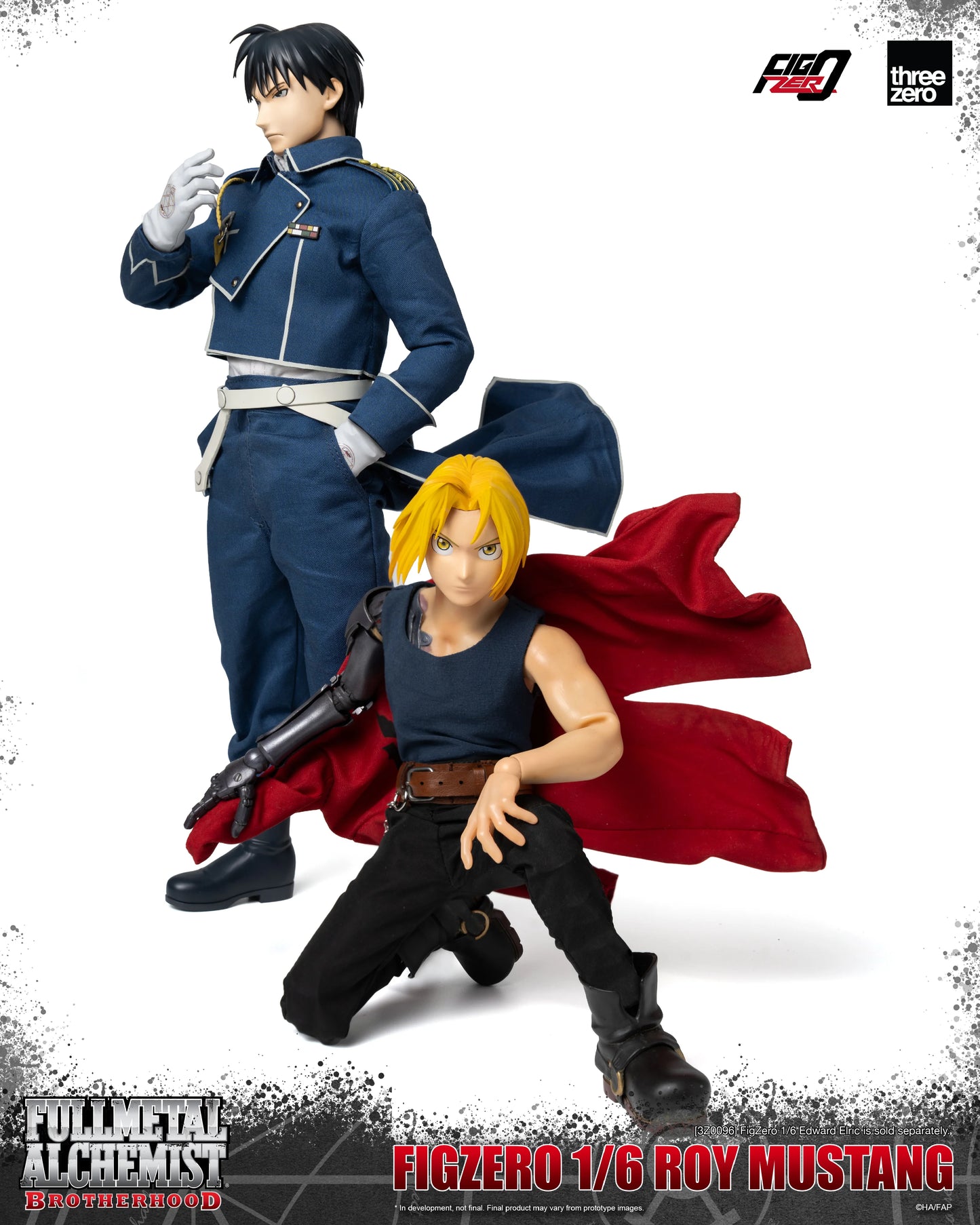 threezero FigZero 1/6 Roy Mustang Action Figure - Fullmetal Alchemist: Brotherhood