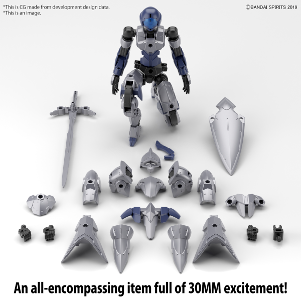 30MM 1/144 EXM-A9k SPINATIO (KNIGHT TYPE)