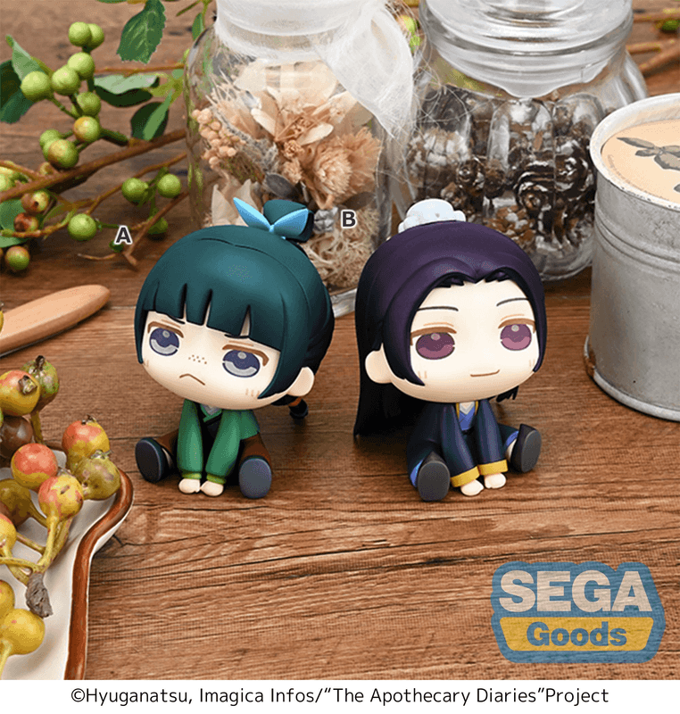 QyuruMe TV Anime "The Apothecary Diaries" Mini Figure "Maomao & Jinshi" (EX)