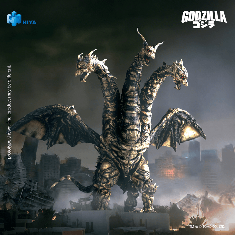 Hiya Toys Exquisite Basic Series Keizer Ghidorah Action Figure – Godzilla Final Wars 2004