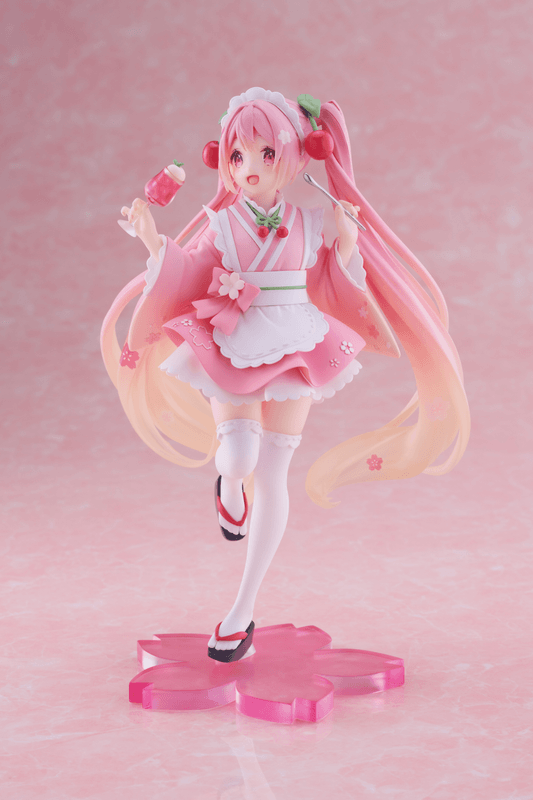 Sakura Miku Newley Written Figure (Japanese Cafe Ver.) Reissue