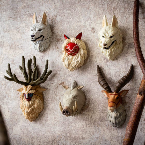 Benelic Princess Mononoke Face Magnet Blind Box Set (6-Pack)