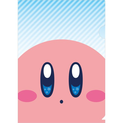 KIRBY clear file Pupupu face /(1) Kirby