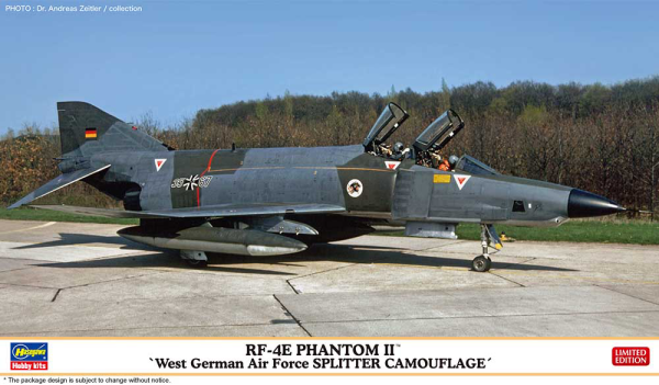 1/72 RF-4E PHANTOM II "West German Air Force SPLITTER CAMOUFLAGE"