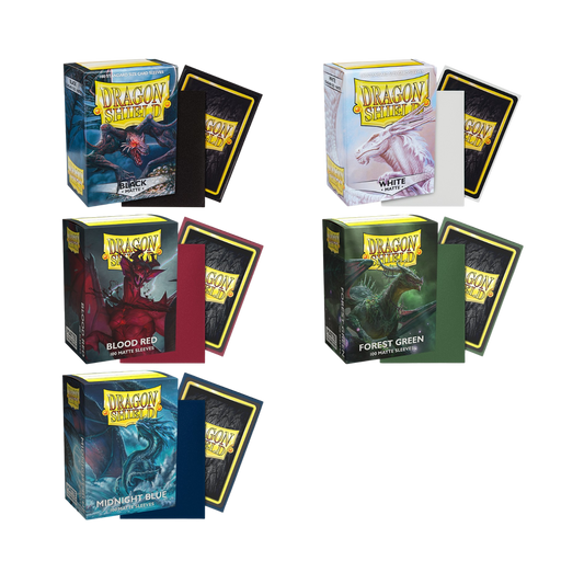 Dragon Shield Matte Sleeves – Standard Size Card Protectors (100 ct)