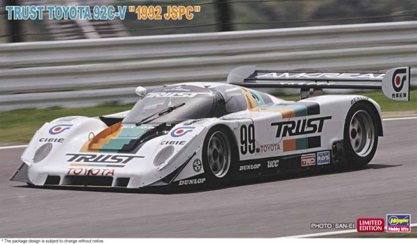 1/24 TRUST TOYOTA 92C-V "1992 JSPC"