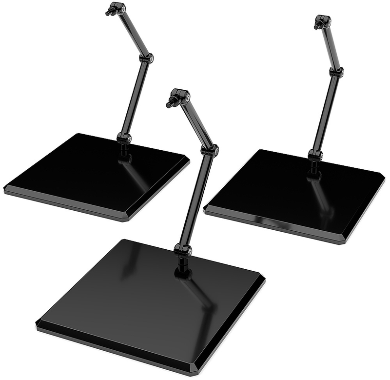 The Simple Stand x3 Black (for Figures & Models)