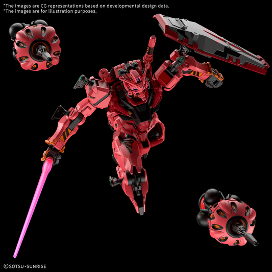 HG 1/144 RED GUNDAM-4573102685698