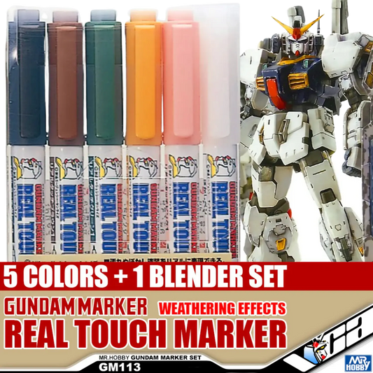 Gundam Marker Real Touch Marker Set #02 (GMS113)