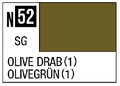 Acrysion N52 - Olive Drab 1 (Semi-Gloss/Aircraft)