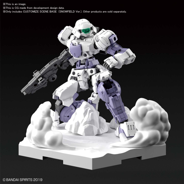 CUSTOMIZE SCENE BASE (SNOWFIELD Ver.)