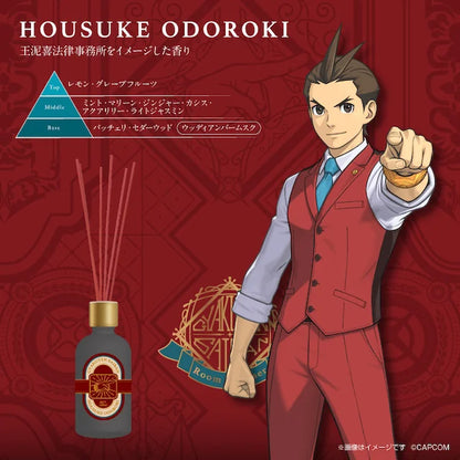 "Ace Attorney" Reed Diffuser Apollo Justice Motif - Scent inspired by Justice Law Office