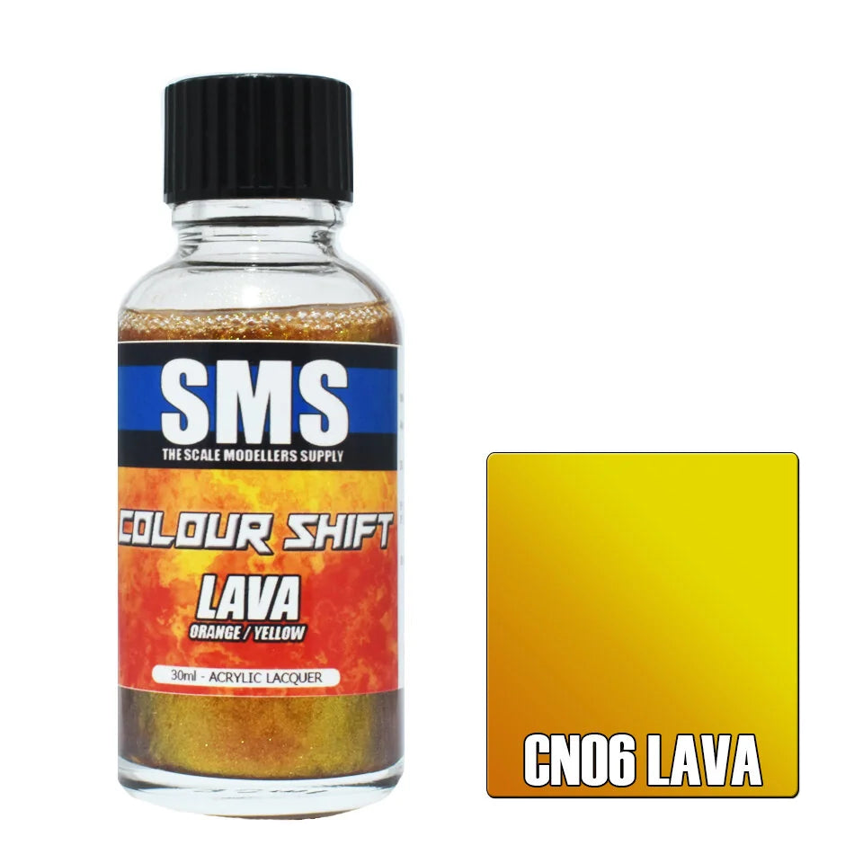 Colour Shift LAVA (ORANGE/YELLOW) 30ml (Box of 6)