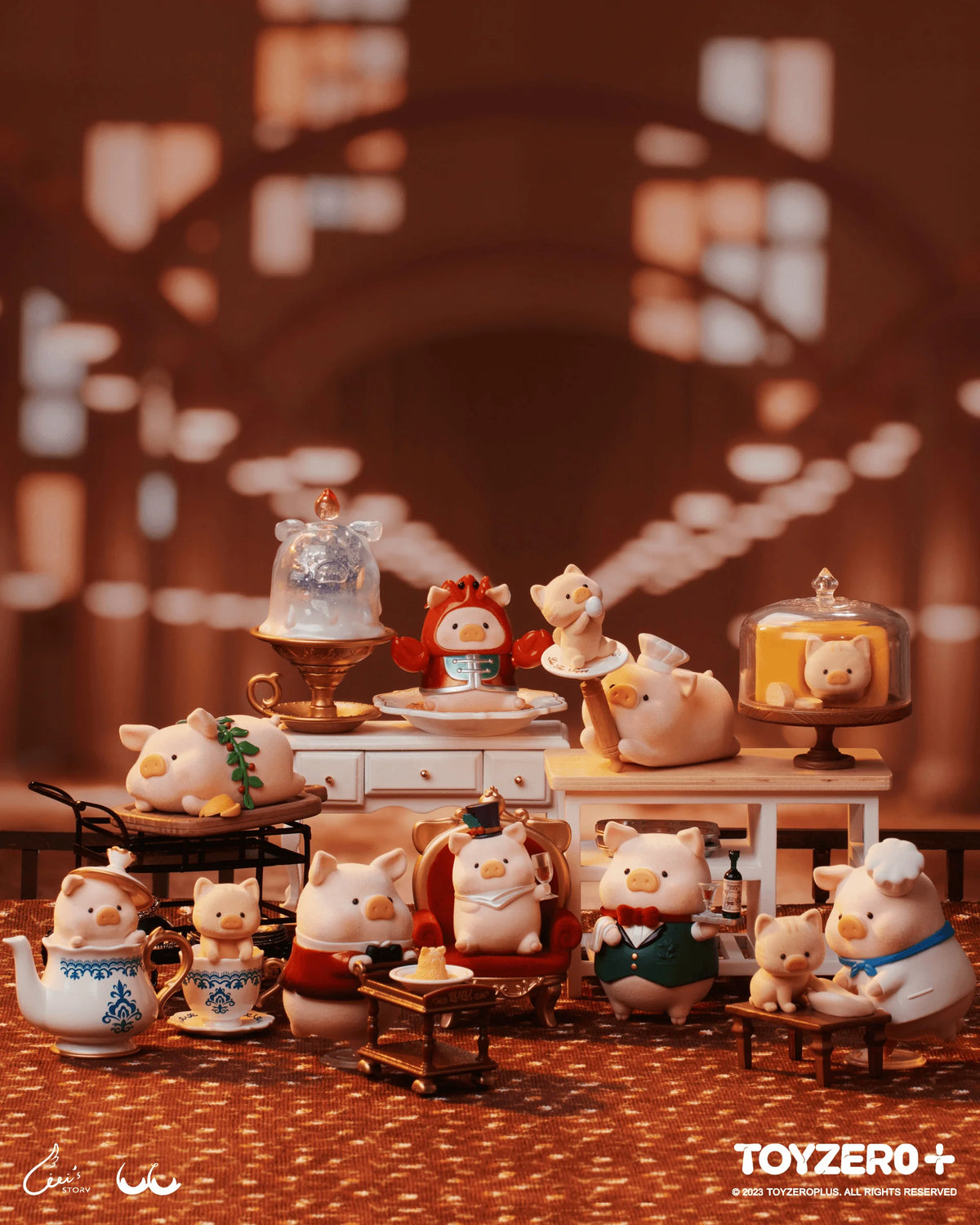 LuLu the Piggy - Pigchelin Restaurant Series (Box of 8)