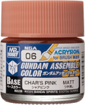 GUNDAM ASSEMBLE COLOR CHAR'S PINK