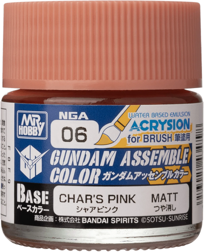 GUNDAM ASSEMBLE COLOR CHAR'S PINK