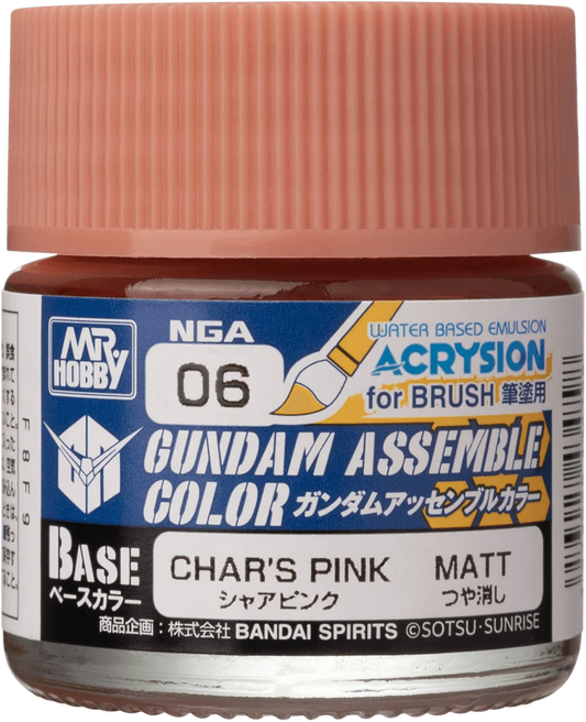 GUNDAM ASSEMBLE COLOR CHAR'S PINK