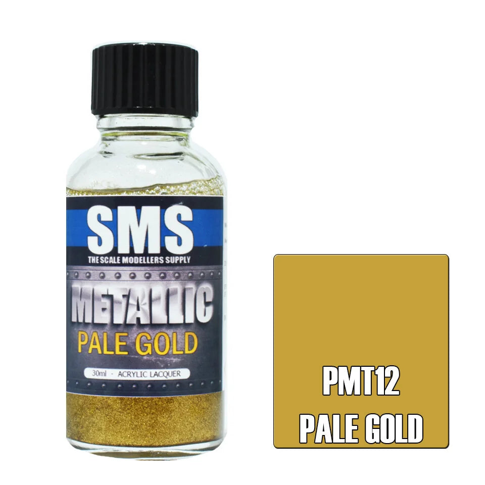 Metallic PALE GOLD 30ml (Box of 6)