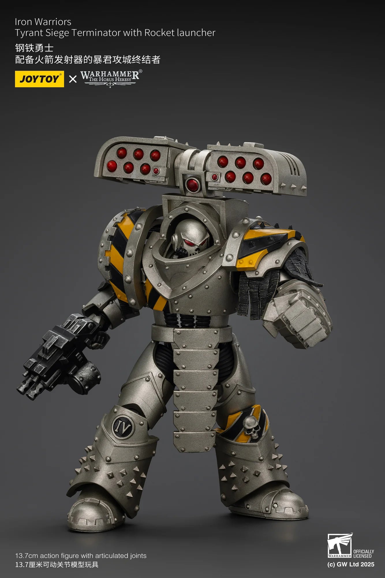 lron Warriors Tyrant Siege Terminator with Rocket launcher