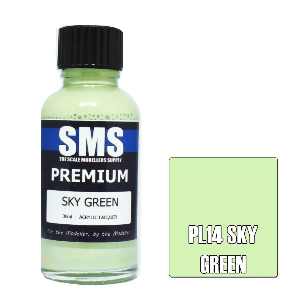 Premium SKY GREEN 30ml (Box of 6)