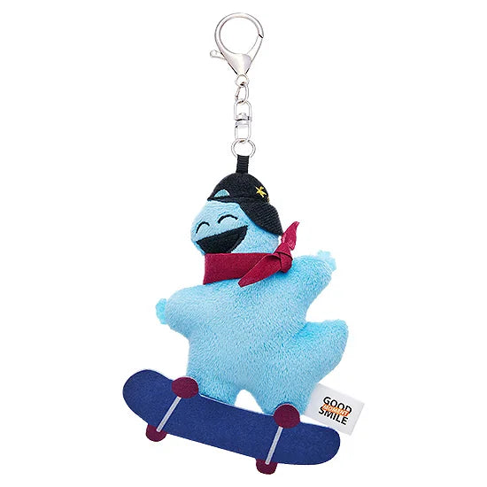 GoodSmile Moment Gal & Dino Plushie Keychain Skateboard