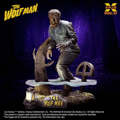 1/8 Scale Lon Chaney Jr. as Wolf Man Plastic Model Kit