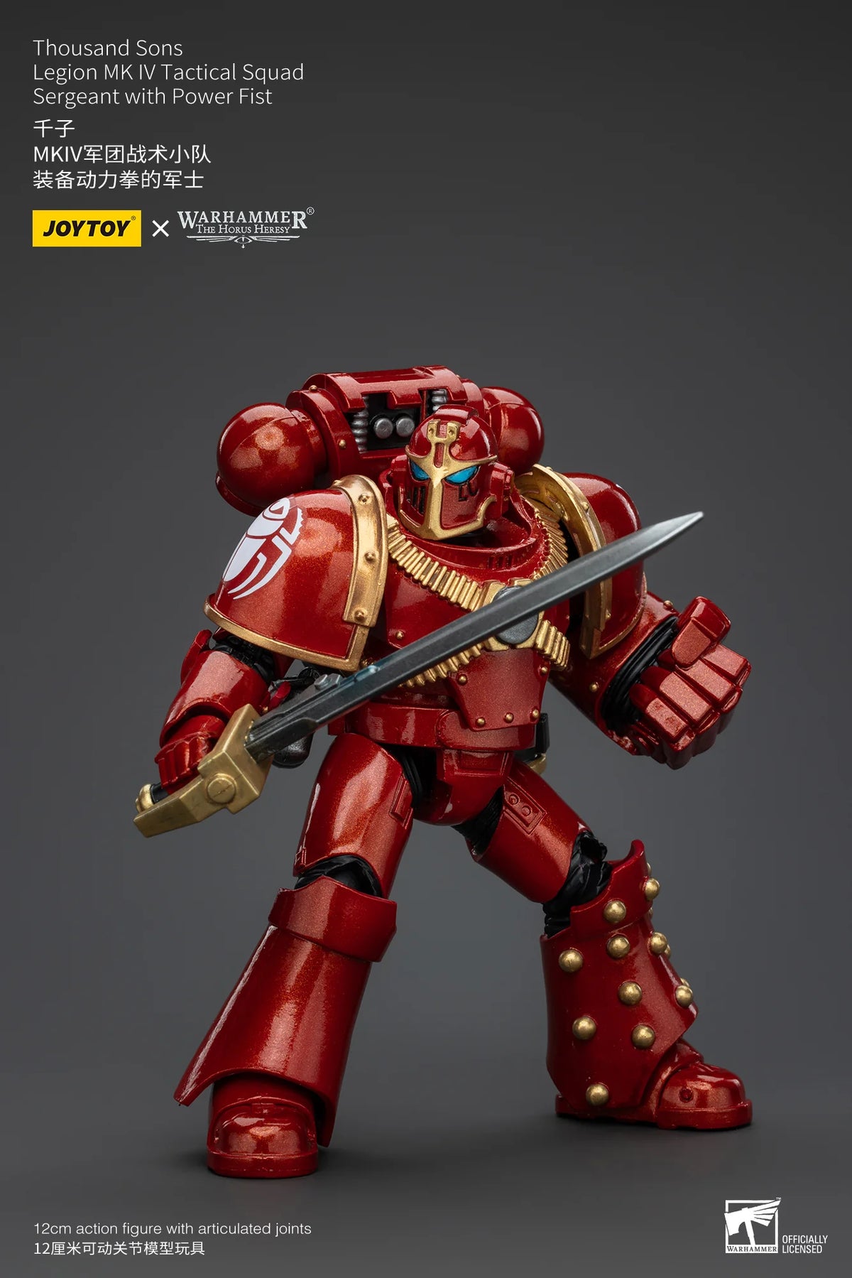 Joy Toy Warhammer 40K Thousand Sons Legion MK IV Tactical Squad Sergeant Action Figure