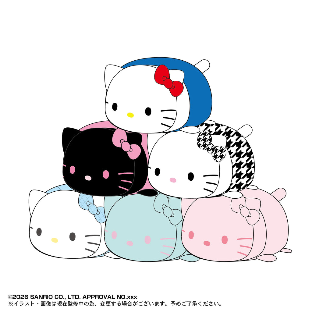Sanrio Characters Pote Kororin Mascot 11 (Box of 6)