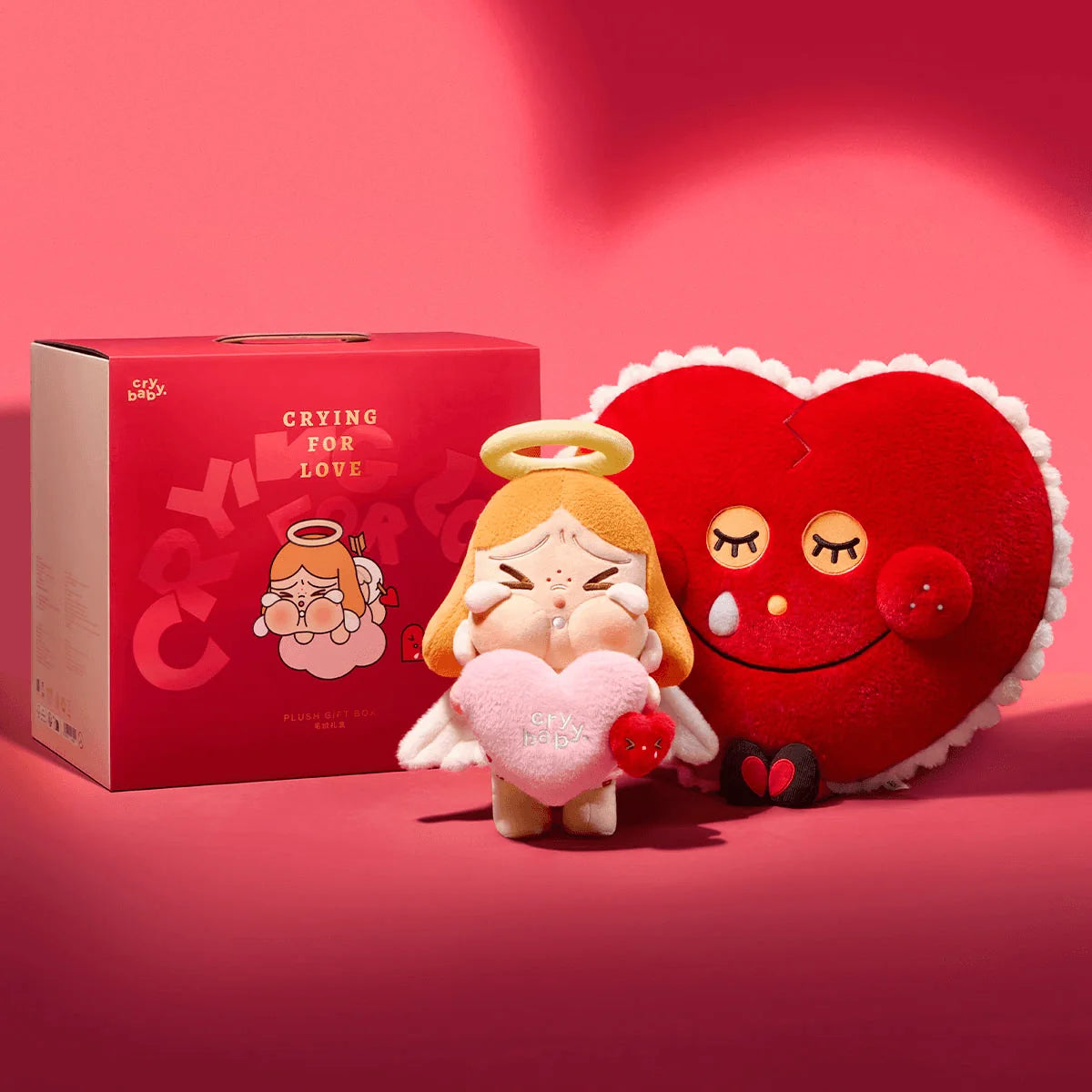 POP MART CRYBABY Crying for Love Series Plush Gift Box
