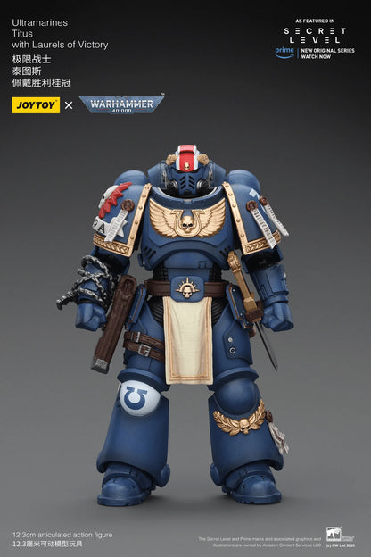 Ultramarines Titus with Laurels of Victory