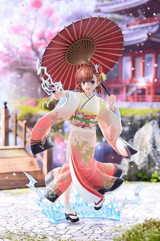 KADOKAWA Mikoto Misaka Furisode Kimono Scale Figure